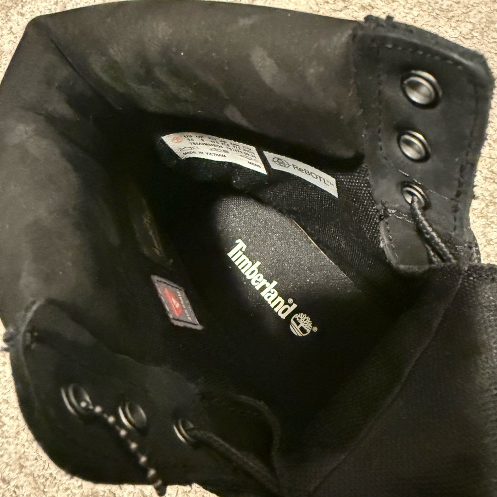 Timberland Men's Dark Leather Boots - Picture 6 of 6